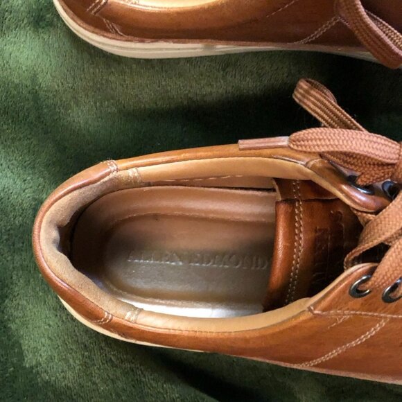 Allen Edmonds Men's Porter City Derby Lace-up Sneaker Size 8D Brown Leather - Picture 8 of 15